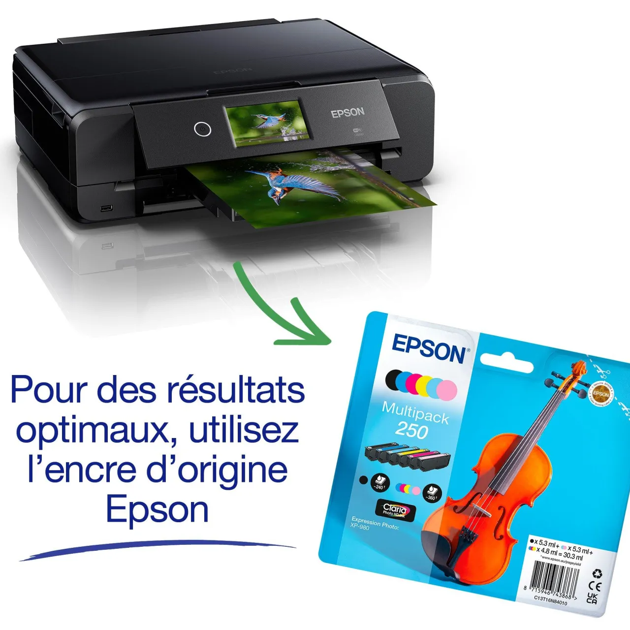 Imprimantes<Epson Imprimante multifonction Jet d’Encre photo A3 Expression XP-980