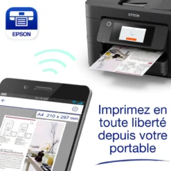 Imprimantes<Epson Imprimante multifonction Jet d’Encre A4 WorkForce Pro WF-4825DWF