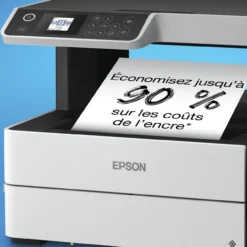 Imprimantes<Epson Imprimante multifonction monochrome A4 EcoTank ET-M2170 avec réservoir d’encre et Wi-Fi