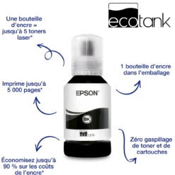 Imprimantes<Epson Imprimante multifonction monochrome A4 EcoTank ET-M2120 avec réservoir d’encre et Wi-Fi