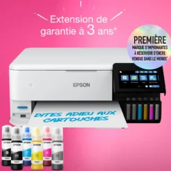 Imprimantes|Dernières Offres<Epson Imprimante photo A4 EcoTank ET-8500 avec réservoir d’encre et Wi-Fi