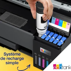 Imprimantes<Epson Imprimante photo A3+ EcoTank ET-18100 avec réservoirs d’encre et Wi-Fi