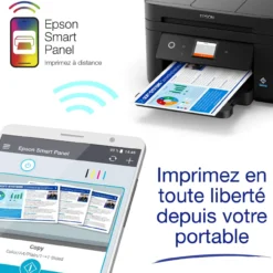 Imprimantes<Epson Imprimantte multifonction Jet d’Encre A4 WorkForce WF-2960DWF