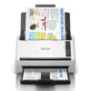 Scanners<Epson Le scanner recto verso automatique WorkForce DS-530III permet de numériser rapidement les documents professionnels
