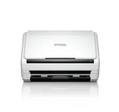 Scanners<Epson Le scanner recto verso automatique WorkForce DS-530III permet de numériser rapidement les documents professionnels