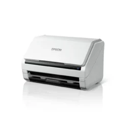Scanners<Epson Le scanner recto verso automatique WorkForce DS-530III permet de numériser rapidement les documents professionnels
