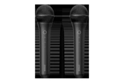 Dernières Offres<Epson Paire de microphones karaoké sans fil ELPKM01 – Voix cristallines, six modes sonores, jusqu’à 15 heures d’autonomie en continu