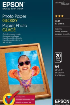 Papier<Epson Photo Paper Glossy A4 20 sheet