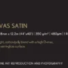 Papier<Epson Premium Canvas Satin Roll, 44" x 12,2 m, 350g/m2