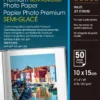 Papier<Epson Premium Semigloss Photo Paper, 100 x 150 mm, 251g/m2, 50 Sheets