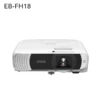 Projecteurs<Epson Projecteur à lampe Full HD EB-FH18, Apple AirPlay 2, Wi-Fi, 2 ports HDMI, 4 100 lumens, grande taille d’image jusqu’à 304 pouces (7,72 m)