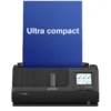 Scanners<Epson Scanner de documents A4 compact ES-C380W avec connexion Wi-Fi et chemin de numérisation en « U »