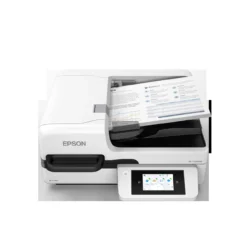 Scanners<Epson Scanner à plat A3 WorkForce DS-71000WN avec connexion réseau et compatible avec des plateformes ouvertes, avec chargeur automatique de documents de 150 feuilles