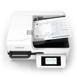 Scanners<Epson Scanner à plat A3 WorkForce DS-71000WN avec connexion réseau et compatible avec des plateformes ouvertes, avec chargeur automatique de documents de 150 feuilles