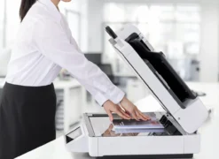 Scanners<Epson Scanner à plat A3 WorkForce DS-71000WN avec connexion réseau et compatible avec des plateformes ouvertes, avec chargeur automatique de documents de 150 feuilles
