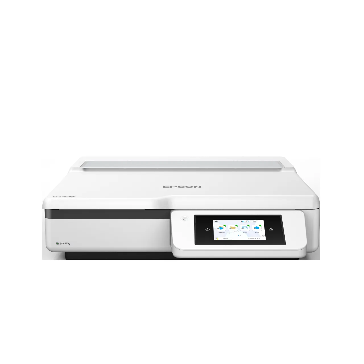 Scanners<Epson Scanner à plat A3 WorkForce DS-51000WN avec connexion réseau et Wi-Fi