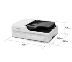 Scanners<Epson Scanner à plat compact WorkForce DS-1730 pour les petites entreprises et les bureaux à domicile.
