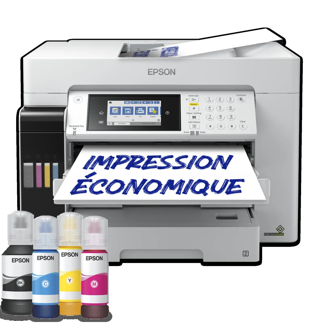 Imprimantes<Epson Solution d’impression A3+ EcoTank Pro ET-16685 avec Wi-Fi, réservoirs d’encre et prise en charge PCL