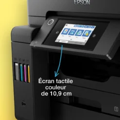 Imprimantes|Dernières Offres<Epson Solution d’impression A4 EcoTank ET-5805 avec Wi-Fi, réservoirs d’encre et fax