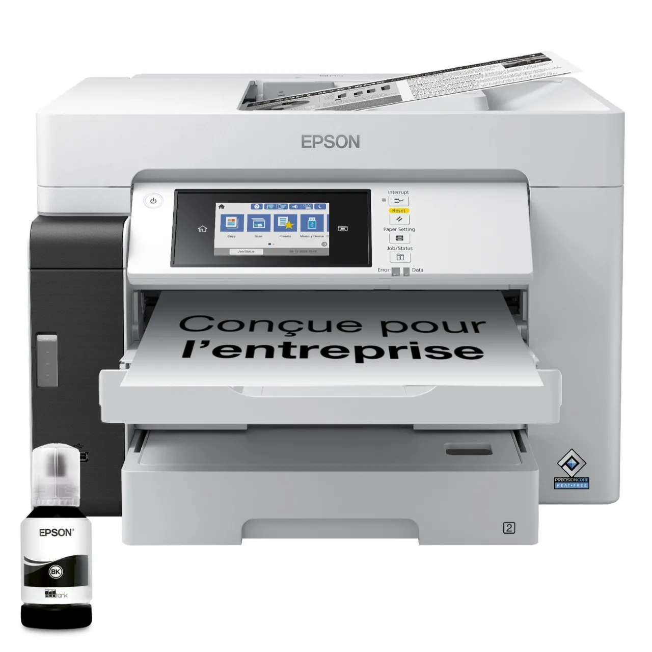 Imprimantes|Dernières Offres<Epson Solution d’impression A3+ EcoTank Pro ET-M16685 avec Wi-Fi, réservoirs d’encre et prise en charge PCL