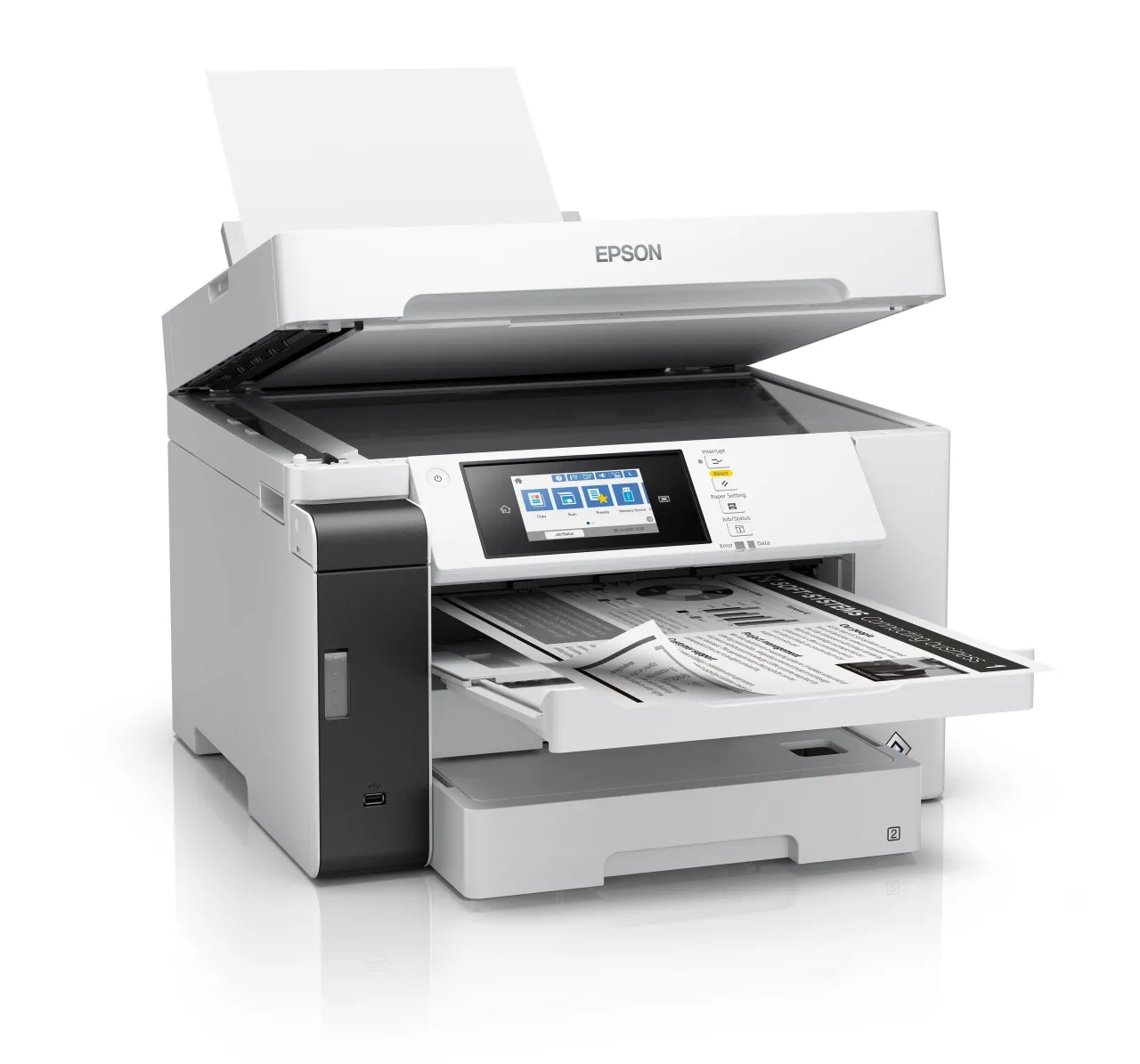 Imprimantes|Dernières Offres<Epson Solution d’impression A3+ EcoTank Pro ET-M16685 avec Wi-Fi, réservoirs d’encre et prise en charge PCL