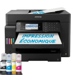 Imprimantes|Dernières Offres<Epson Solution d’impression A3+ EcoTank ET-16655 avec Wi-Fi, réservoirs d’encre et fax