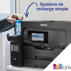 Imprimantes|Dernières Offres<Epson Solution d’impression A3+ EcoTank ET-16655 avec Wi-Fi, réservoirs d’encre et fax