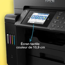 Imprimantes|Dernières Offres<Epson Solution d’impression A3+ EcoTank ET-16655 avec Wi-Fi, réservoirs d’encre et fax