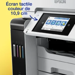 Imprimantes<Epson Solution d’impression A4 EcoTank Pro ET-5885 avec Wi-Fi, réservoirs d’encre et prise en charge PCL