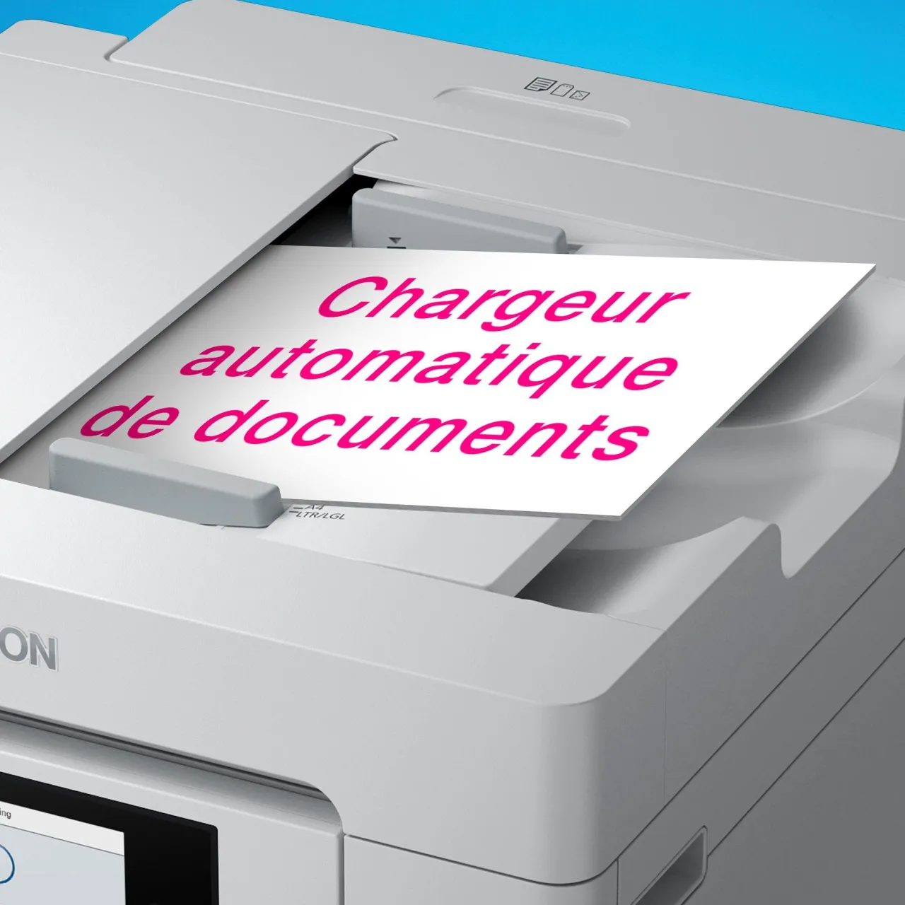 Imprimantes<Epson Solution d’impression A4 EcoTank Pro ET-5885 avec Wi-Fi, réservoirs d’encre et prise en charge PCL