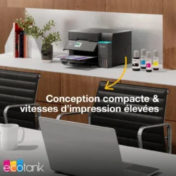 Imprimantes|Dernières Offres<Epson Solution d’impression A4 Wi-Fi EcoTank ET-3950 équipée de réservoirs d’encre, avec jusqu’à 3 ans d’encre inclus