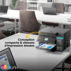 Imprimantes|Dernières Offres<Epson Solution d’impression A4 Wi-Fi EcoTank ET-4950 équipée de réservoirs d’encre, avec jusqu’à 3 ans d’encre inclus