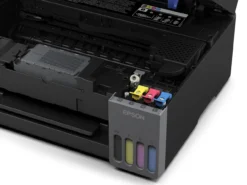 Imprimantes<Epson Solution d’impression multifonction A4 Wi-Fi et AirPrint EcoTank ET-2927 équipée de réservoirs d’encre, écran LCD et jusqu’à 3 ans d’encre inclus