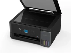 Imprimantes<Epson Solution d’impression multifonction A4 Wi-Fi et AirPrint EcoTank ET-2927 équipée de réservoirs d’encre, écran LCD et jusqu’à 3 ans d’encre inclus