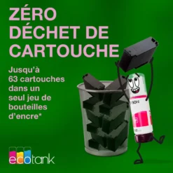 Imprimantes<Epson Solution d’impression multifonction A4 Wi-Fi et AirPrint EcoTank ET-4905 équipée de réservoirs d’encre, d’un écran LCD et d’un chargeur automatique de documents, avec jusqu’à 3 ans d’encre inclus