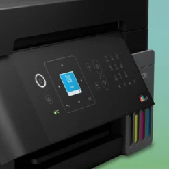 Imprimantes<Epson Solution d’impression multifonction A4 Wi-Fi et AirPrint EcoTank ET-4905 équipée de réservoirs d’encre, d’un écran LCD et d’un chargeur automatique de documents, avec jusqu’à 3 ans d’encre inclus