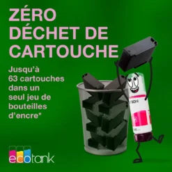 Imprimantes<Epson Solution d’impression multifonction A4 Wi-Fi et AirPrint EcoTank ET-2920 équipée de réservoirs d’encre, écran LCD et jusqu’à 3 ans d’encre inclus