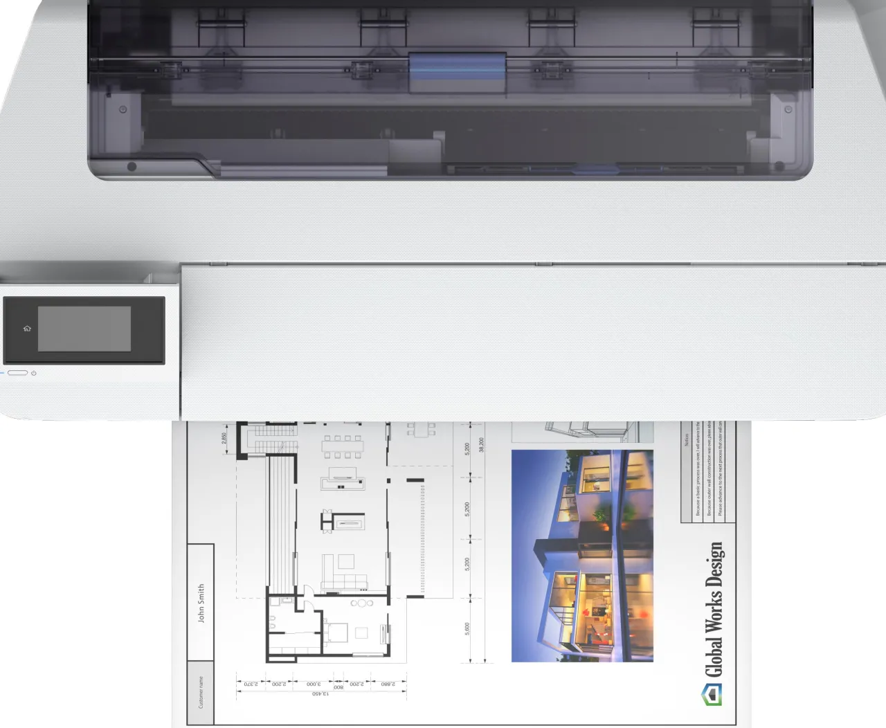 Imprimantes<Epson SureColor SC-T2100 (Optional stand)