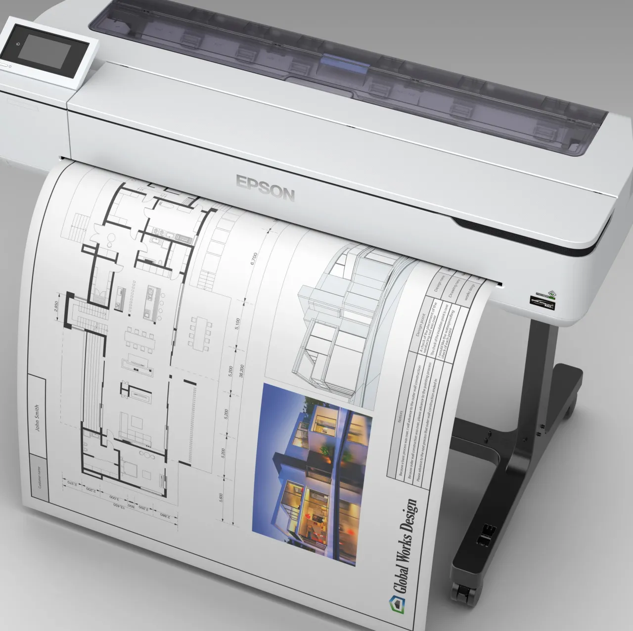 Imprimantes<Epson SureColor SC-T5100 (with Stand) 220v