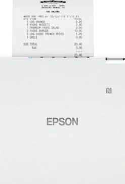 Imprimantes|Imprimantes Pour Points De Vente<Epson TM-M30IIIWL (156): WiFi+BT,WHT,PS,EU