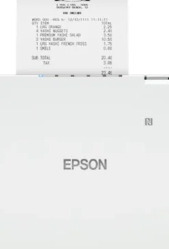 Imprimantes|Imprimantes Pour Points De Vente<Epson TM-M30IIIWL (156): WiFi+BT,WHT,PS,EU