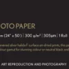 Papier<Epson Traditional Photo Paper, 24" x 15 m