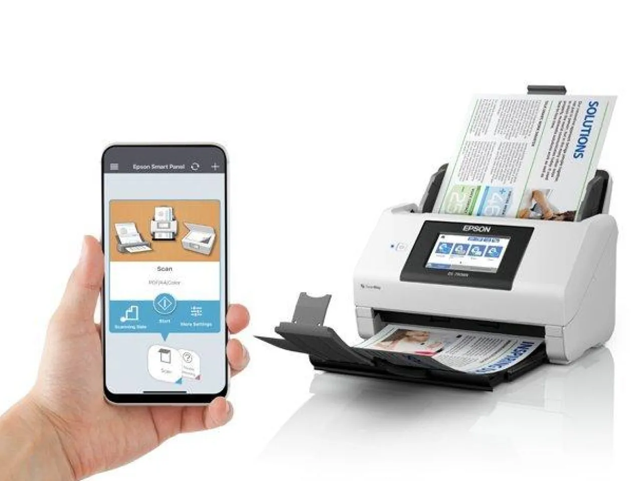 Scanners<Epson WorkForce DS-790WN