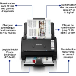 Scanners<Epson WorkForce ES-550W