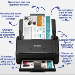 Scanners|Dernières Offres<Epson WorkForce ES-500W II