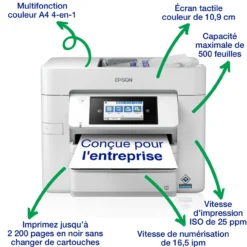 Imprimantes<Epson WorkForce Pro WF-C4810DTWF Printer